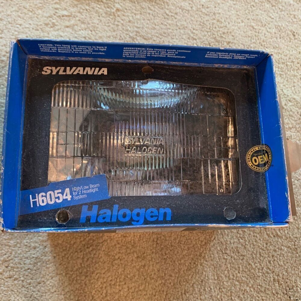 Sylvania Halogen Head Light Lamp H6054 - High/Low Beam For 2 Headlight System
